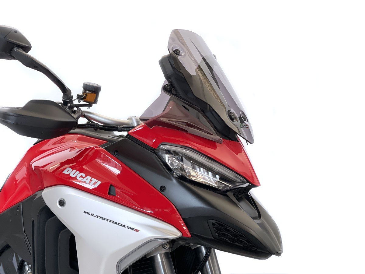 CUP17 - DUCABIKE Ducati Multistrada V4 Wind Screen (sport) – Accessories in the Motodeal Motorcycle Aftermarket Accessories and Parts Online Shop