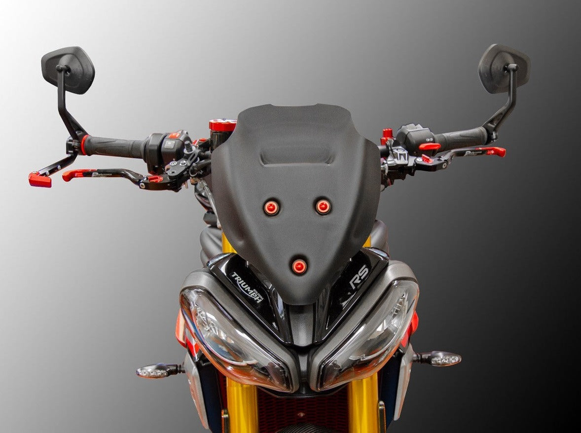 CUP23 - DBK Triumph Speed Triple 1200 RS (2021+) Wind Screen (Touring) – Accessories in the Motodeal Motorcycle Aftermarket Accessories and Parts Online Shop