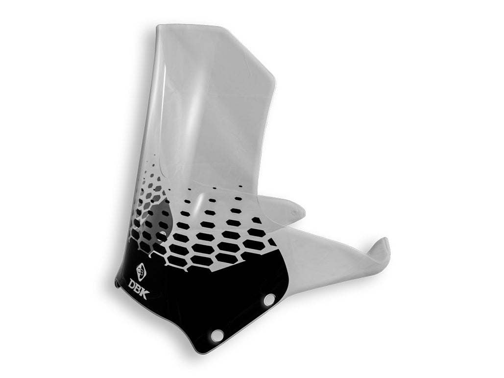CUP24 - DBK Ducati DesertX 937 / Rally (2022+) Windscreen "Maxi Comfort" (increased) – Accessories in the Motodeal Motorcycle Aftermarket Accessories and Parts Online Shop