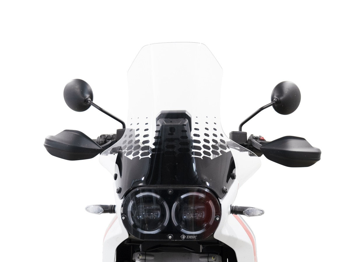 CUP24 - DBK Ducati DesertX 937 / Rally (2022+) Windscreen "Maxi Comfort" (increased) – Accessories in the Motodeal Motorcycle Aftermarket Accessories and Parts Online Shop