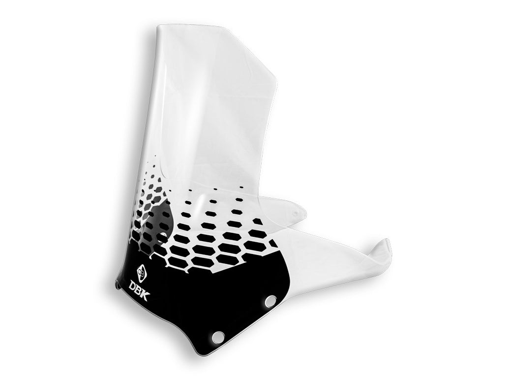 CUP24 - DBK Ducati DesertX 937 / Rally (2022+) Windscreen "Maxi Comfort" (increased) – Accessories in the Motodeal Motorcycle Aftermarket Accessories and Parts Online Shop