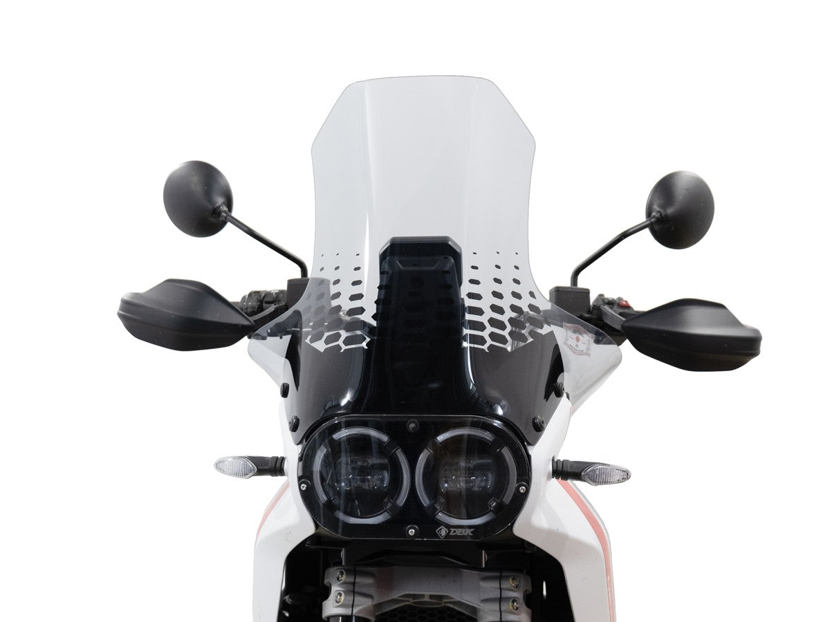 CUP24 - DBK Ducati DesertX 937 / Rally (2022+) Windscreen "Maxi Comfort" (increased) – Accessories in the Motodeal Motorcycle Aftermarket Accessories and Parts Online Shop