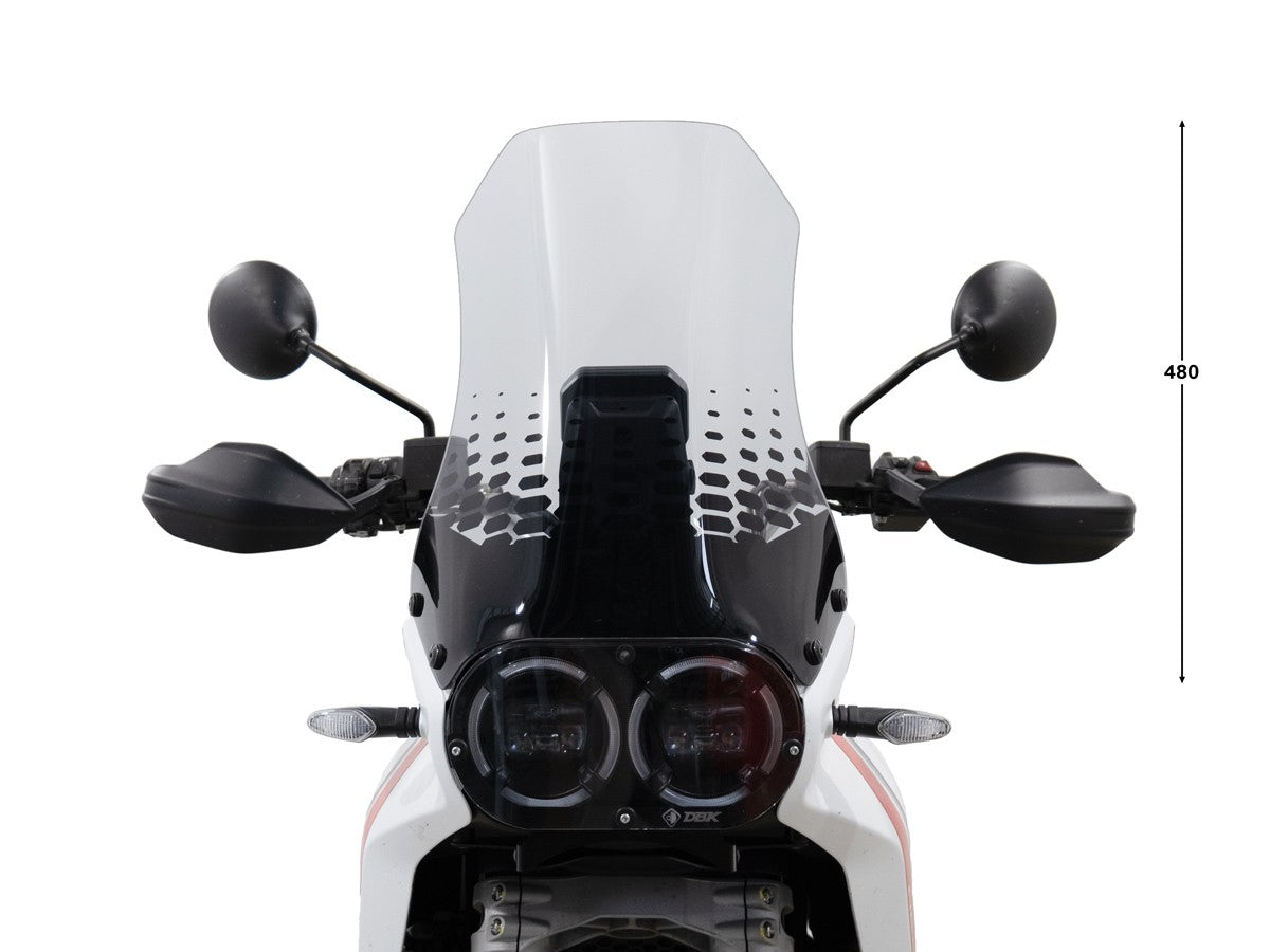 CUP25 - DBK Ducati DesertX 937 / Rally (2022+) Windscreen "Comfort" (increased) – Accessories in the Motodeal Motorcycle Aftermarket Accessories and Parts Online Shop