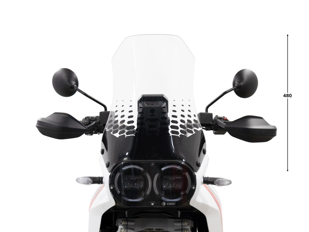 CUP25 - DBK Ducati DesertX 937 / Rally (2022+) Windscreen "Comfort" (increased) – Accessories in the Motodeal Motorcycle Aftermarket Accessories and Parts Online Shop