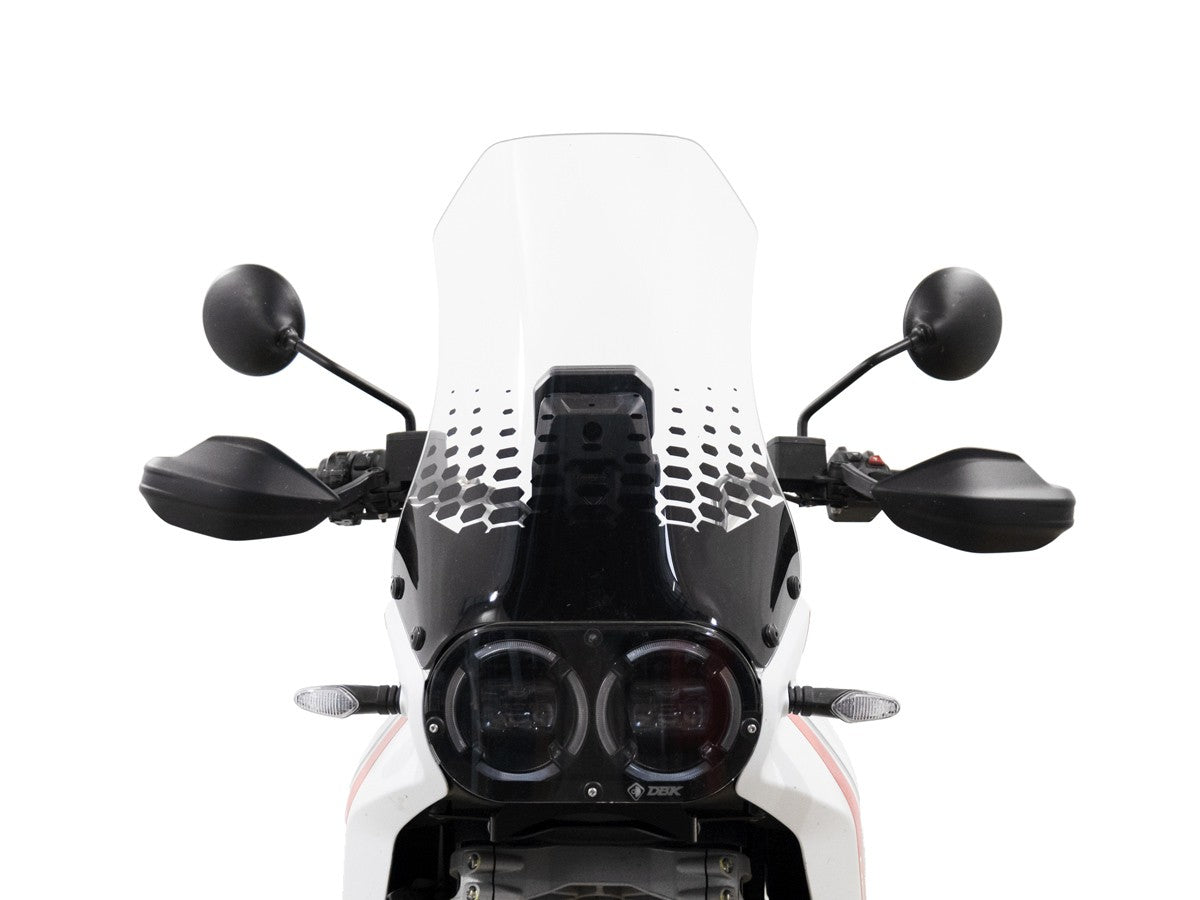 CUP25 - DBK Ducati DesertX 937 / Rally (2022+) Windscreen "Comfort" (increased) – Accessories in the Motodeal Motorcycle Aftermarket Accessories and Parts Online Shop