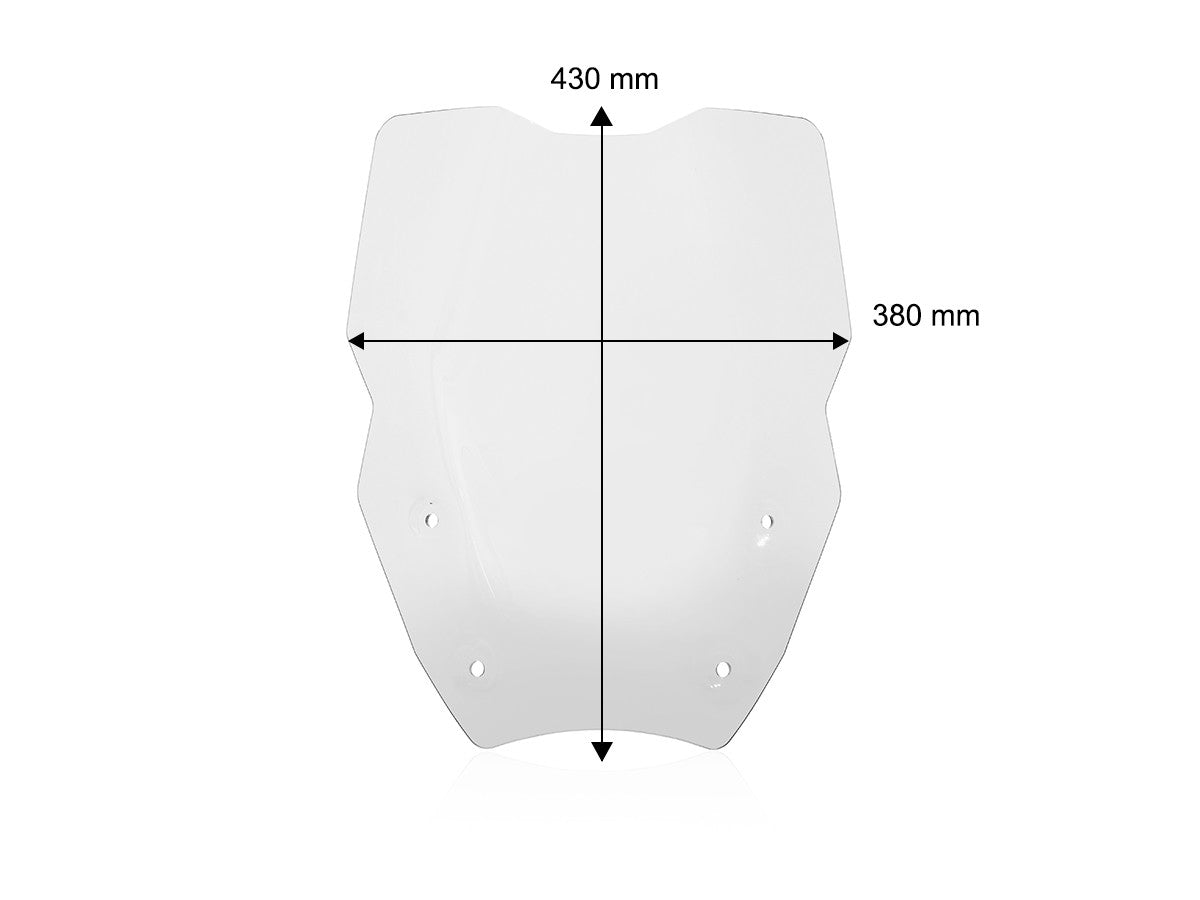CUP26 - DUCABIKE BMW R1300GS (2024+) Wind Screen (Touring, with radar) – Accessories in the Motodeal Motorcycle Aftermarket Accessories and Parts Online Shop
