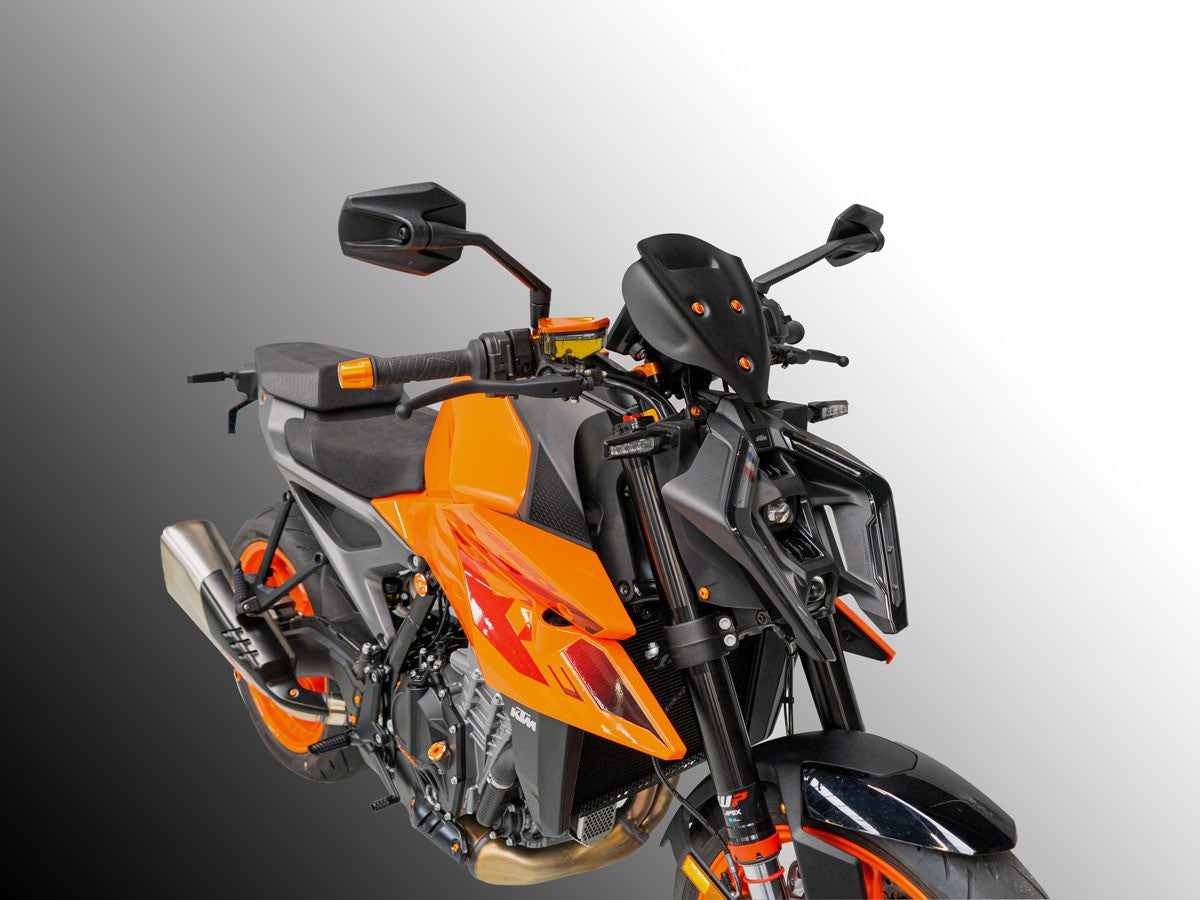 CUP27 - DBK KTM 990 Duke (2024+) Wind Screen (Sport) – Accessories in the Motodeal Motorcycle Aftermarket Accessories and Parts Online Shop