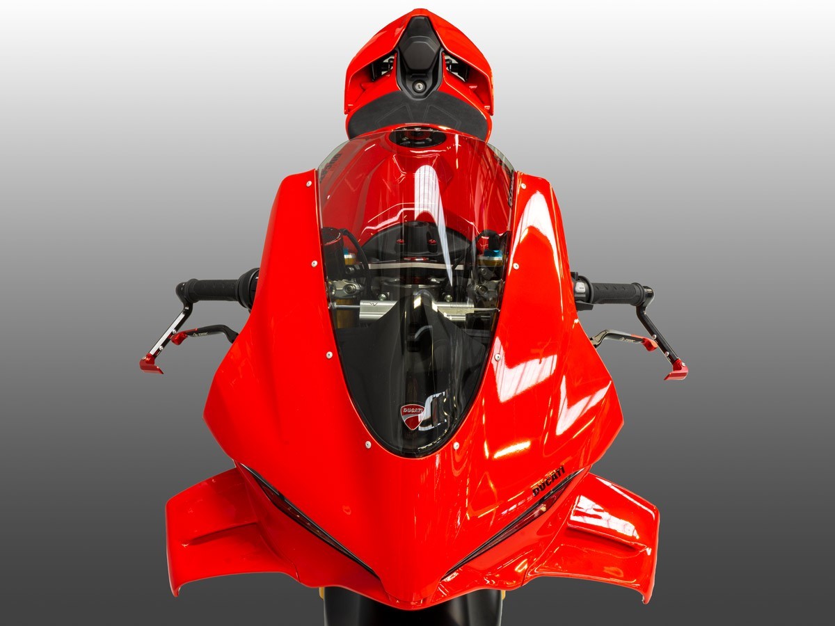 DBK DUCABIKE CUP31 Ducati Panigale V4 / V4S (2025+) Larger Windscreen – Accessories in the Motodeal Motorcycle Aftermarket Accessories and Parts Online Shop