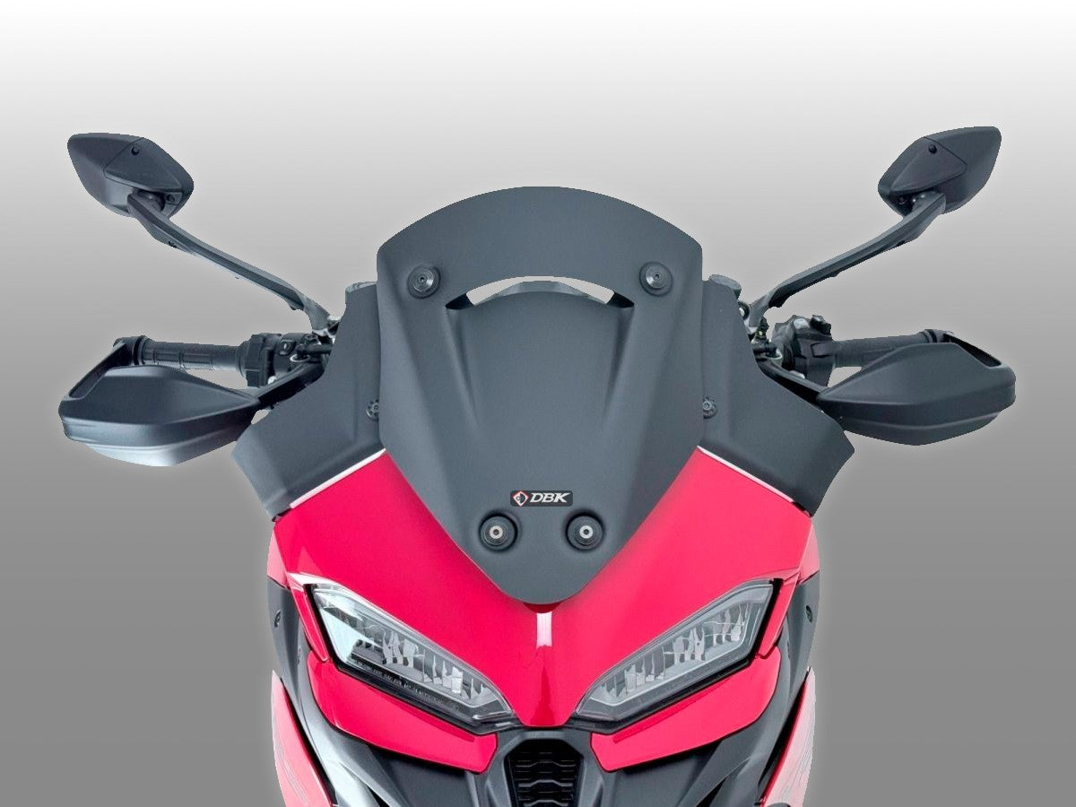 DBK DUCABIKE CUP34 Ducati Multistrada V2 (2025+) Wind Screen (sport) – Accessories in the Motodeal Motorcycle Aftermarket Accessories and Parts Online Shop