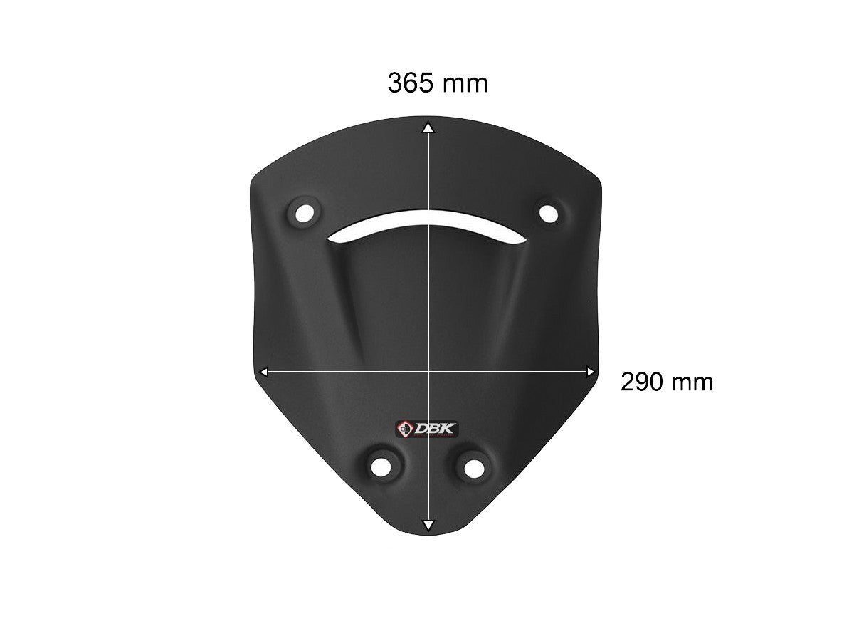 DBK DUCABIKE CUP34 Ducati Multistrada V2 (2025+) Wind Screen (sport) – Accessories in the Motodeal Motorcycle Aftermarket Accessories and Parts Online Shop