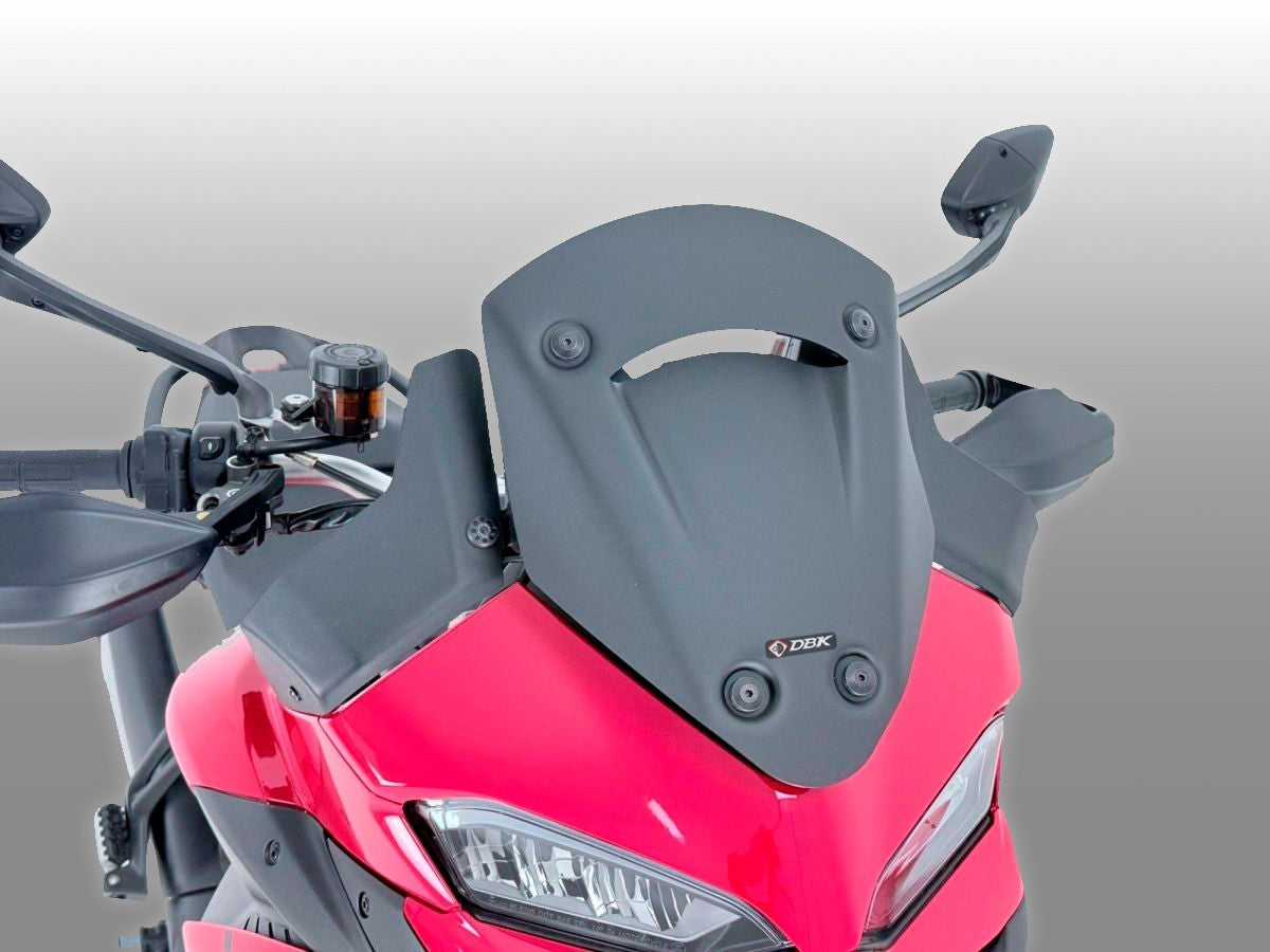 DBK DUCABIKE CUP34 Ducati Multistrada V2 (2025+) Wind Screen (sport) – Accessories in the Motodeal Motorcycle Aftermarket Accessories and Parts Online Shop