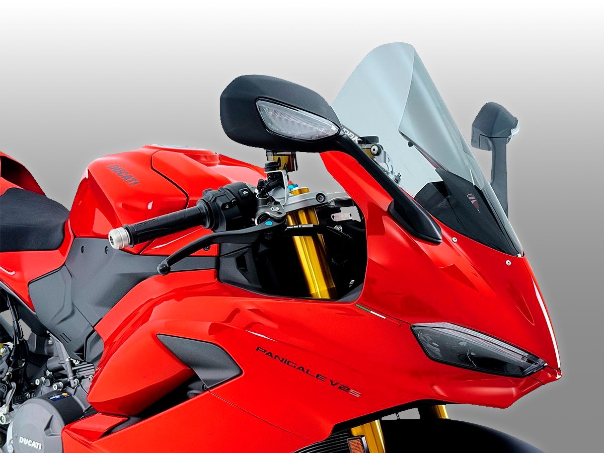 DBK DUCABIKE CUP35 Ducati Panigale V2 (2025+) Wind Screen (large) – Accessories in the Motodeal Motorcycle Aftermarket Accessories and Parts Online Shop