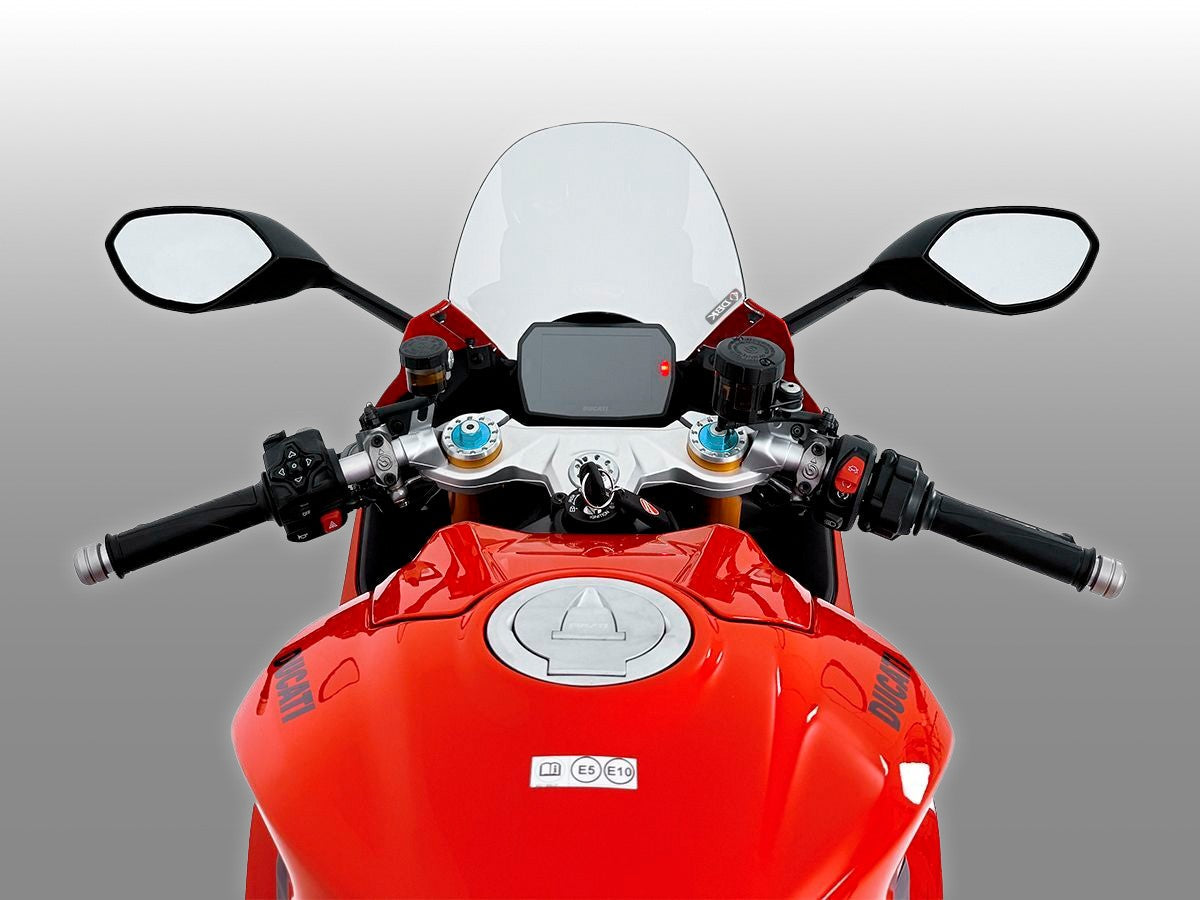 DBK DUCABIKE CUP35 Ducati Panigale V2 (2025+) Wind Screen (large) – Accessories in the Motodeal Motorcycle Aftermarket Accessories and Parts Online Shop