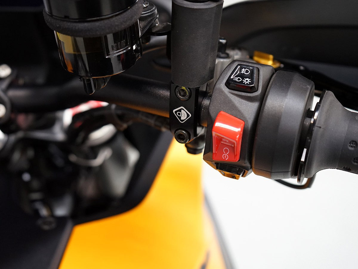CVS03 - DUCABIKE Ducati Master Cylinder Clamp (mirror mount tread M10; right) – Accessories in the Motodeal Motorcycle Aftermarket Accessories and Parts Online Shop