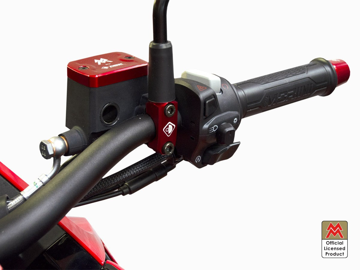 CVS04 - DUCABIKE Ducati Master Cylinder Clamp (mirror mount tread M10; left) – Accessories in the Motodeal Motorcycle Aftermarket Accessories and Parts Online Shop