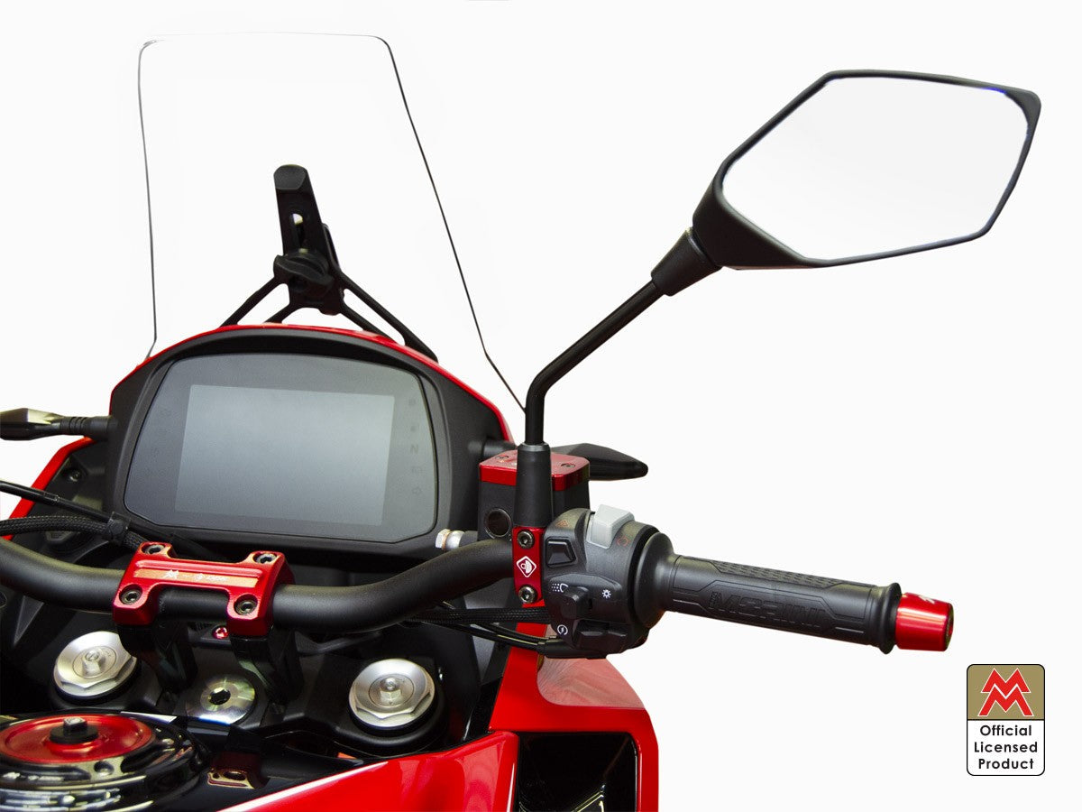 CVS04 - DUCABIKE Ducati Master Cylinder Clamp (mirror mount tread M10; left) – Accessories in the Motodeal Motorcycle Aftermarket Accessories and Parts Online Shop