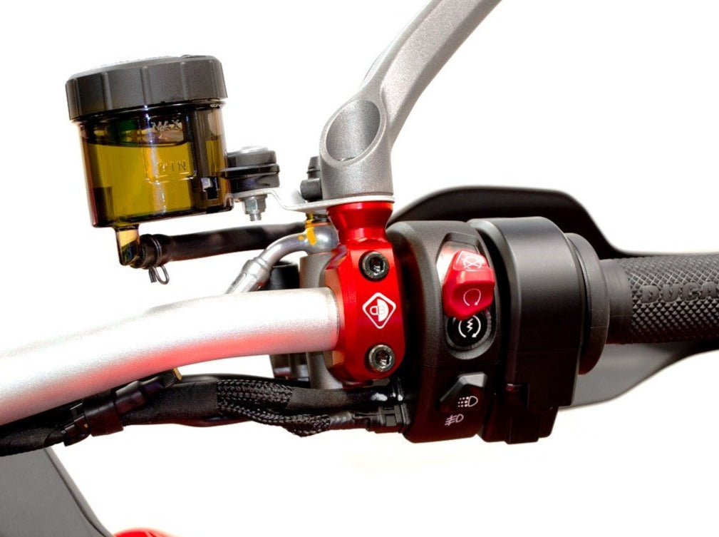 CVS06 - DBK Ducati Multistrada V2 / V4 / V4 Rally / V4RS / V4S / V4S Pikes Peak (2021+) Master Cylinder Clamp (left) – Accessories in the Motodeal Motorcycle Aftermarket Accessories and Parts Online Shop
