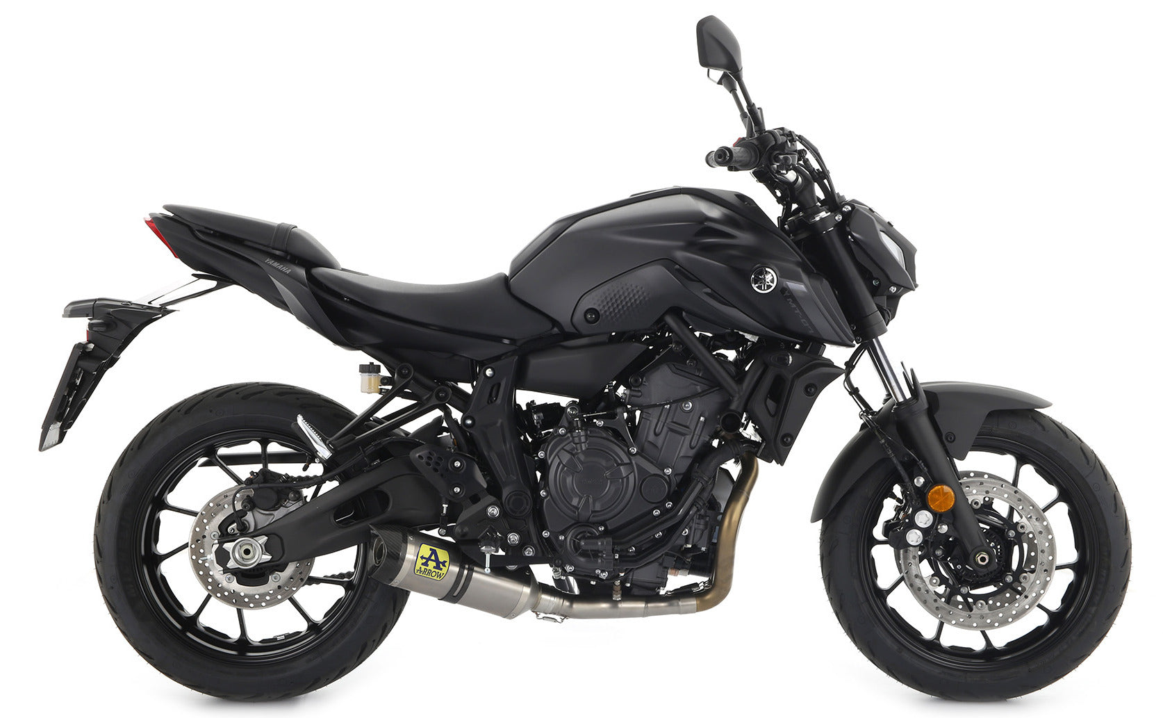 ARROW 71758KZ+71930AK Yamaha MT07 (2021+) Aluminum Full Exhaust System "Competition Evo Thunder" – Accessories in the 2WheelsHero Motorcycle Aftermarket Accessories and Parts Online Shop