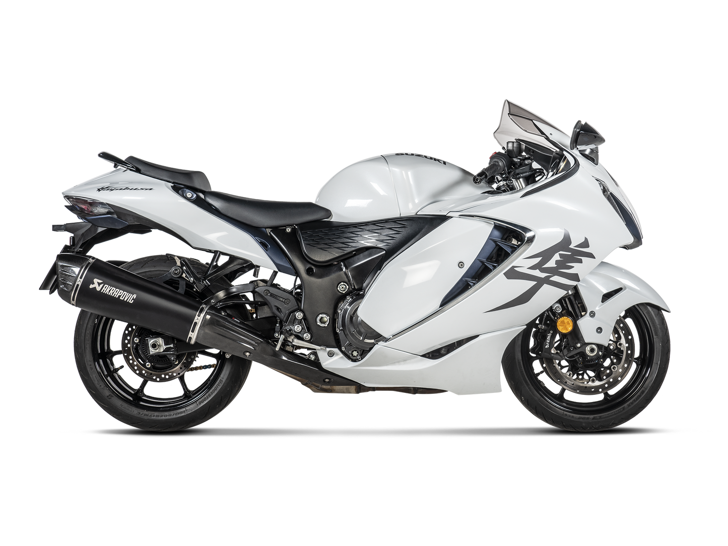 AKRAPOVIC S-S13SO4-HRAATBL Suzuki GSX-1300R Hayabusa (2025+) Slip-On Exhaust (titanium) – Accessories in the 2WheelsHero Motorcycle Aftermarket Accessories and Parts Online Shop