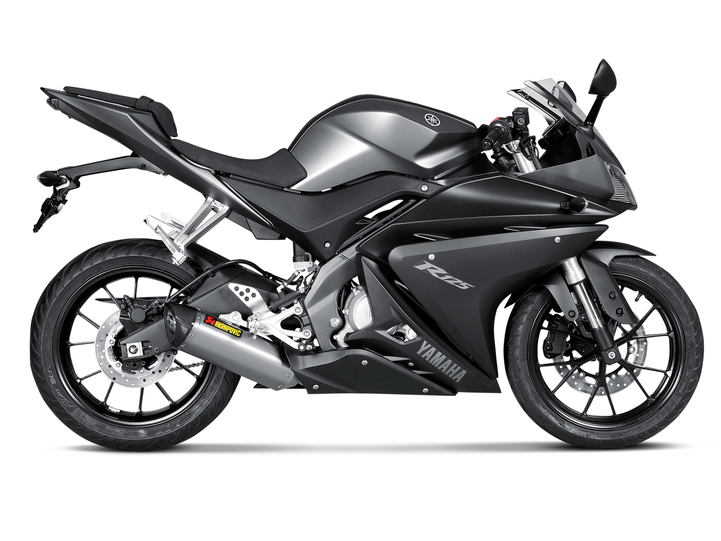 AKRAPOVIC S-Y125R4-HRT Yamaha MT-125 / YZF-R125 (2019+) Exhaust System "Racing Line" (titanium) – Accessories in the 2WheelsHero Motorcycle Aftermarket Accessories and Parts Online Shop