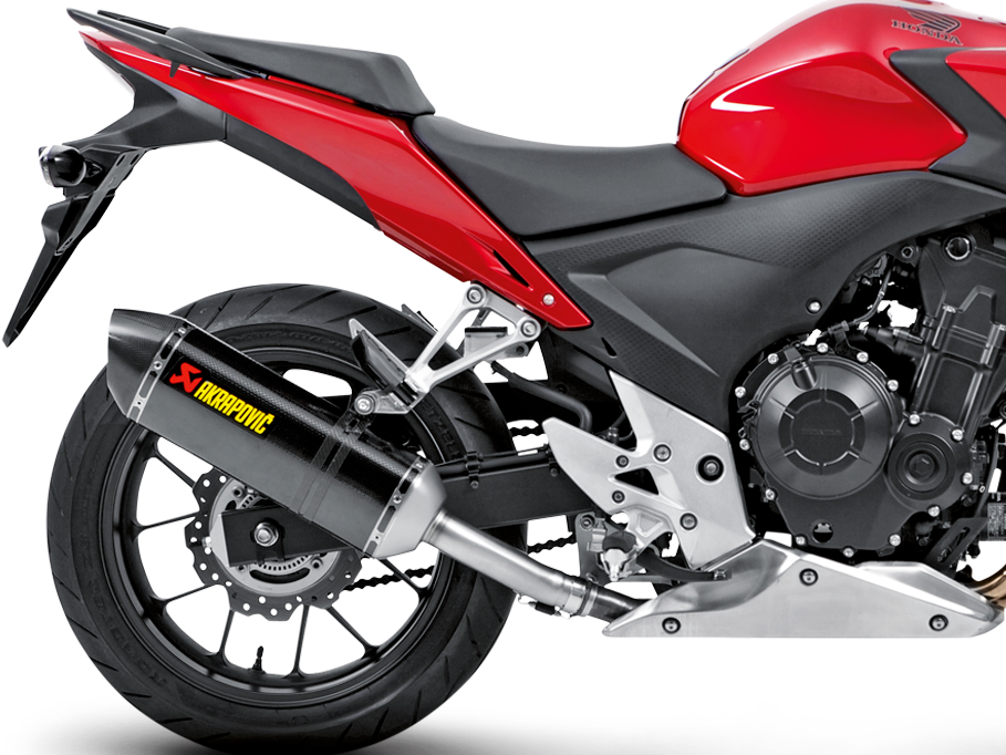 AKRAPOVIC S-H5SO2-HRC Honda CB400 / 500F / X / CBR500R (2015+) Slip-On Exhaust (carbon) – Accessories in the 2WheelsHero Motorcycle Aftermarket Accessories and Parts Online Shop