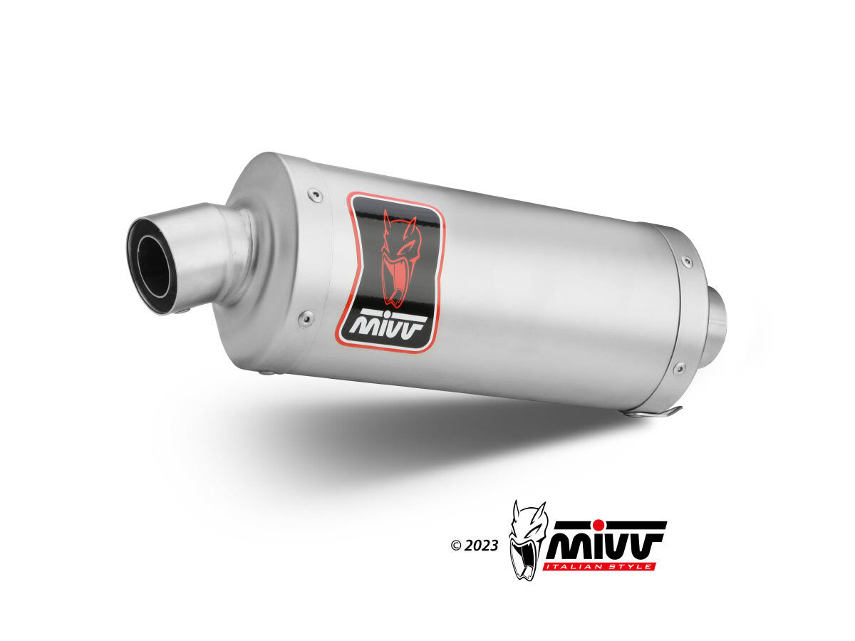 MIVV KT.021 KTM 790 / 890 ADVENTURE / R ( 2019+ ) Slip-on Exhaust "Dakar" ( stainless steel; approved) – Accessories in the 2WheelsHero Motorcycle Aftermarket Accessories and Parts Online Shop