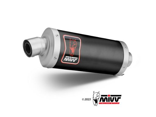 MIVV Y.064 YAMAHA TENERE' 700 (2019 - ) SLIP-ON High Exhaust "DAKAR" (Black; approved) – Accessories in the 2WheelsHero Motorcycle Aftermarket Accessories and Parts Online Shop