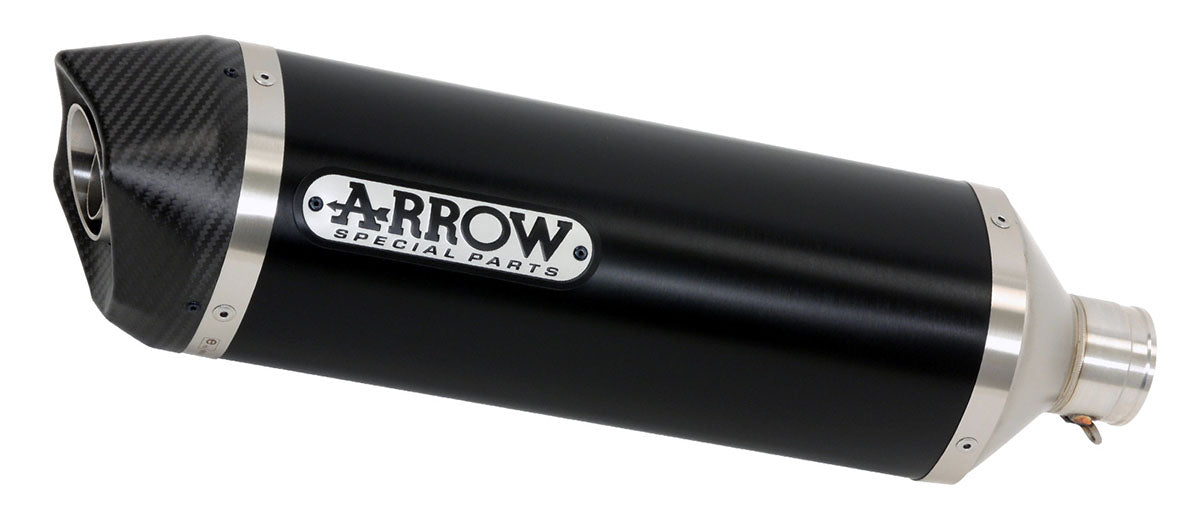 ARROW 72612AKN BMW F800GS Adventure (2013+) Dark Aluminum Slip-on Exhaust "Maxi Race Tech" – Accessories in the 2WheelsHero Motorcycle Aftermarket Accessories and Parts Online Shop