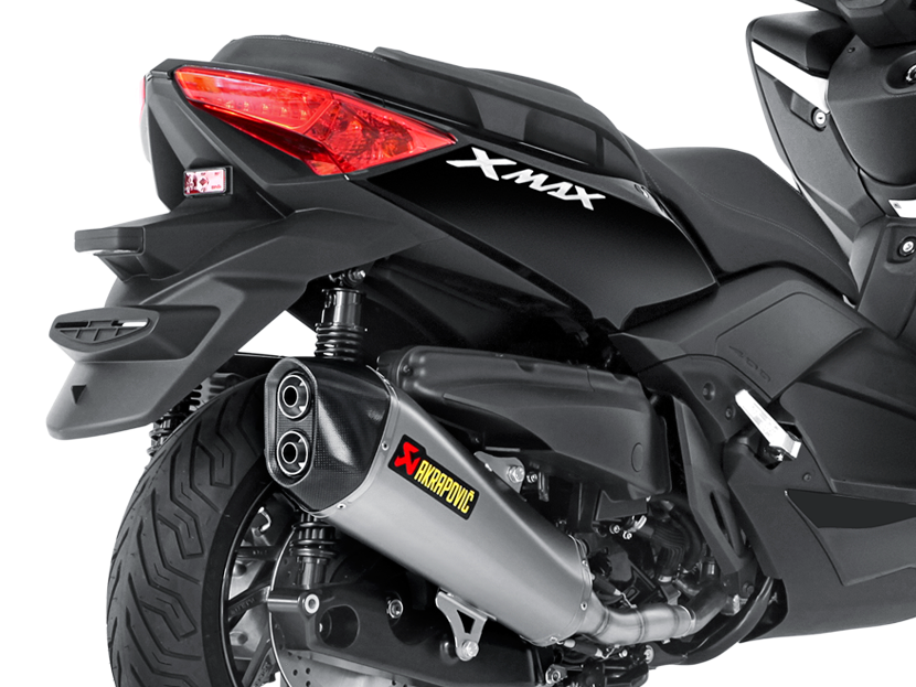 AKRAPOVIC S-Y4SO10-HZAASS Yamaha X-MAX 400 (2016+) Slip-On Exhaust (SS) – Accessories in the 2WheelsHero Motorcycle Aftermarket Accessories and Parts Online Shop