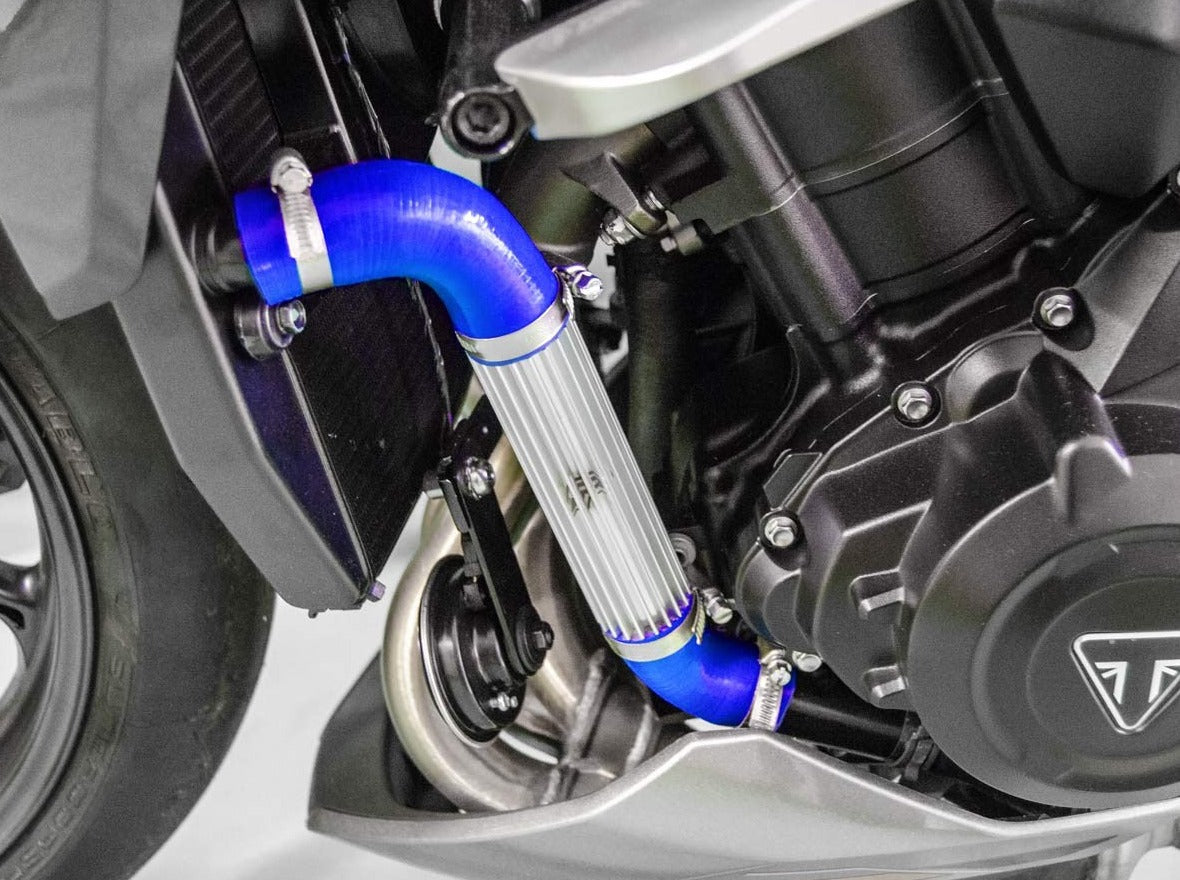 DC06 - DBK Triumph Street Triple 765 S / R / RS (2017+) Line Cooler Kit – Accessories in the Motodeal Motorcycle Aftermarket Accessories and Parts Online Shop