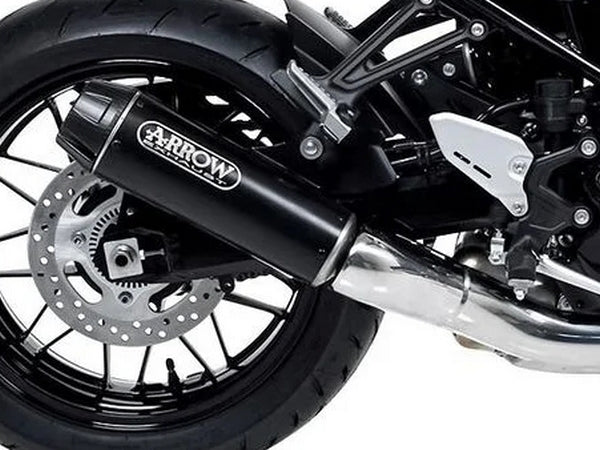 ARROW 74506RB Kawasaki Z900RS (2021+) Dark Steel Slip-on Exhaust "Rebel" – Accessories in the 2WheelsHero Motorcycle Aftermarket Accessories and Parts Online Shop