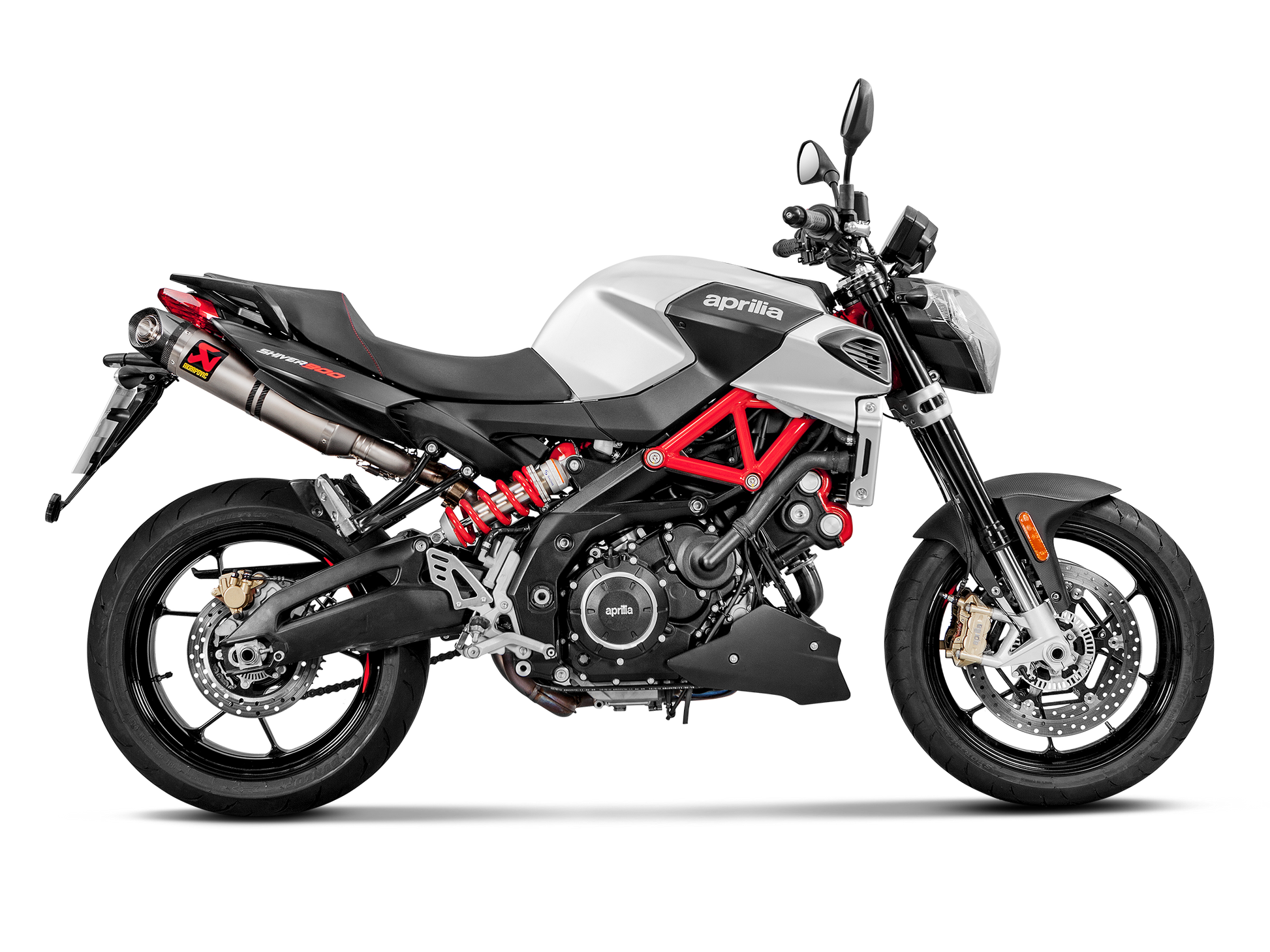 AKRAPOVIC S-A9SO1-HDT-1 Aprilia Shiver 900 (2020+) Slip-on Exhaust (titanium) – Accessories in the 2WheelsHero Motorcycle Aftermarket Accessories and Parts Online Shop