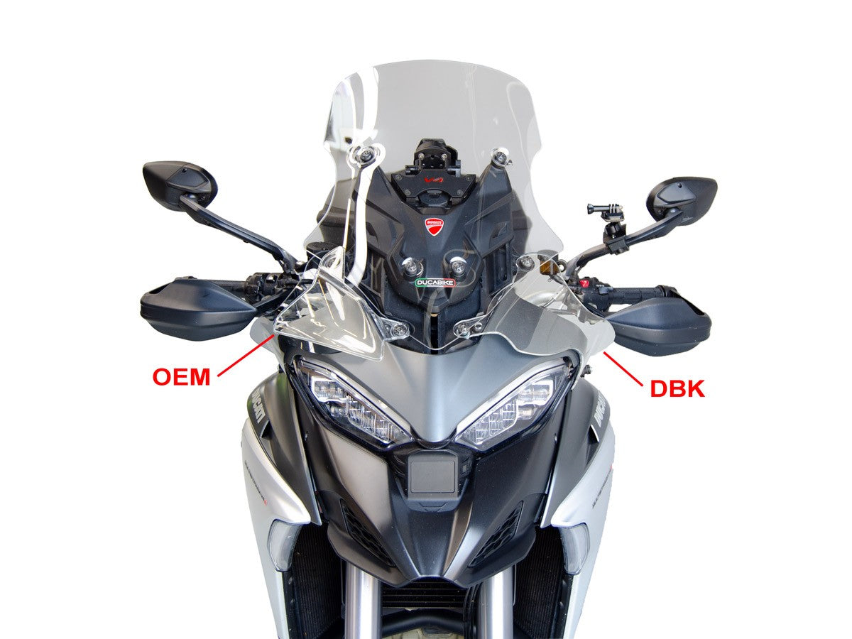 DEF01 - DBK Ducati Multistrada V4 (2021+) Side Wind Deflectors (Pair) – Accessories in the Motodeal Motorcycle Aftermarket Accessories and Parts Online Shop