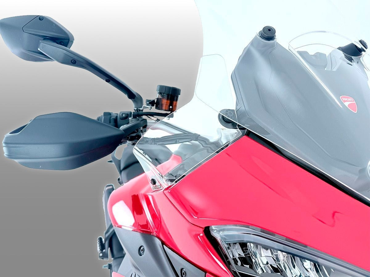 DBK DUCABIKE DEF04 Ducati Multistrada V2 / V2S (2025+) Side Wind Deflectors (pair) – Accessories in the Motodeal Motorcycle Aftermarket Accessories and Parts Online Shop