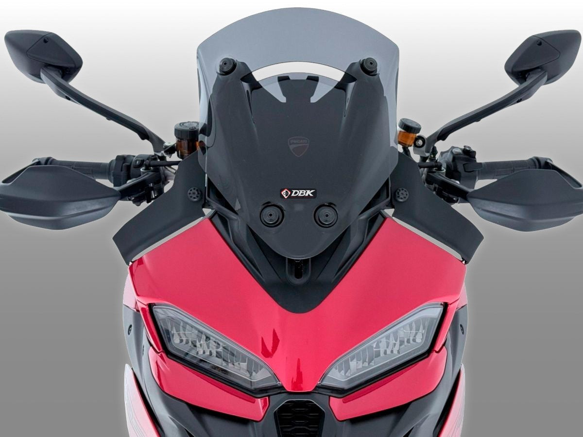 DBK DUCABIKE DEF05 Ducati Multistrada V2 / V2S (2025+) Side Wind Deflectors Kit (sports) – Accessories in the Motodeal Motorcycle Aftermarket Accessories and Parts Online Shop