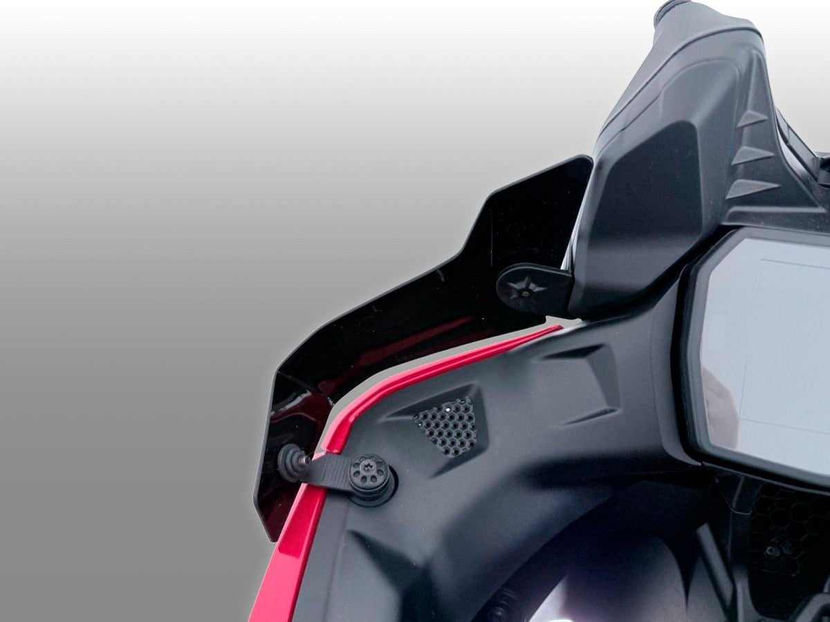DBK DUCABIKE DEF05 Ducati Multistrada V2 / V2S (2025+) Side Wind Deflectors Kit (sports) – Accessories in the Motodeal Motorcycle Aftermarket Accessories and Parts Online Shop