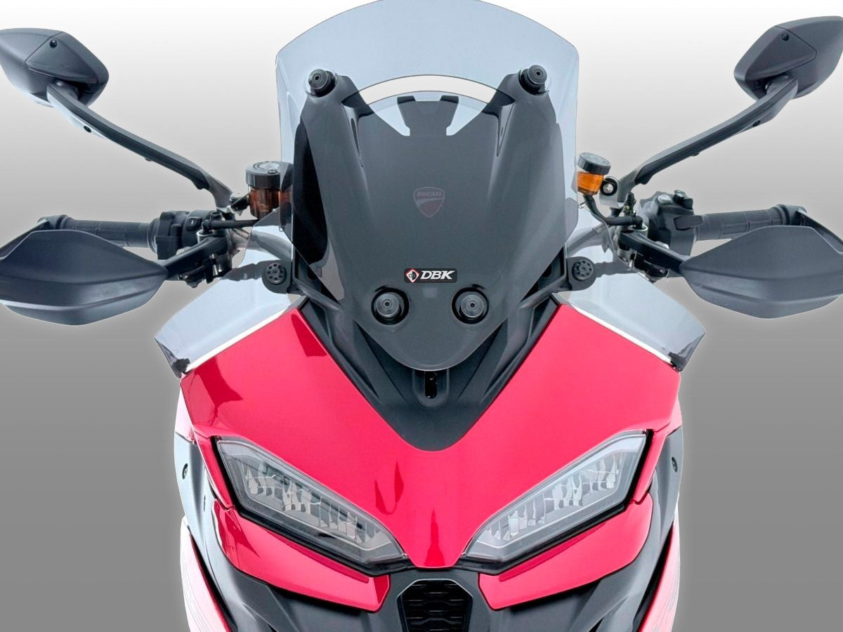 DBK DUCABIKE DEF05 Ducati Multistrada V2 / V2S (2025+) Side Wind Deflectors Kit (sports) – Accessories in the Motodeal Motorcycle Aftermarket Accessories and Parts Online Shop