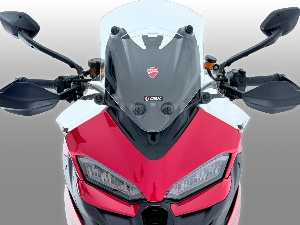 DBK DUCABIKE DEF05 Ducati Multistrada V2 / V2S (2025+) Side Wind Deflectors Kit (sports) – Accessories in the Motodeal Motorcycle Aftermarket Accessories and Parts Online Shop
