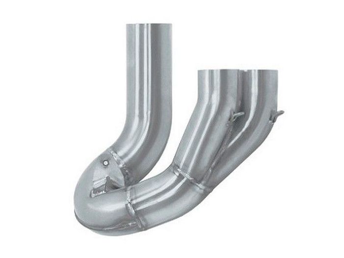 ARROW 71707MI Ducati Hypermotard 950 (2019+) Exhaust Collector Pipes (for ARROW slip-on; steel) – Accessories in the 2WheelsHero Motorcycle Aftermarket Accessories and Parts Online Shop