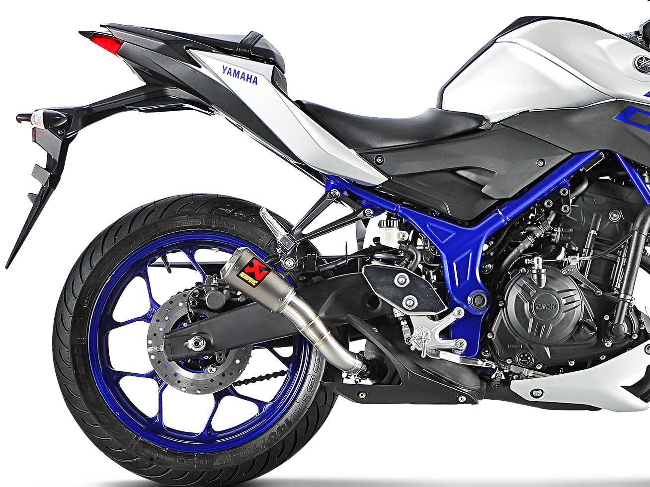 AKRAPOVIC S-Y2SO11-AHCSS Yamaha MT-03 / YZF-R3 / R25 Slip-On Exhaust (SS) – Accessories in the 2WheelsHero Motorcycle Aftermarket Accessories and Parts Online Shop