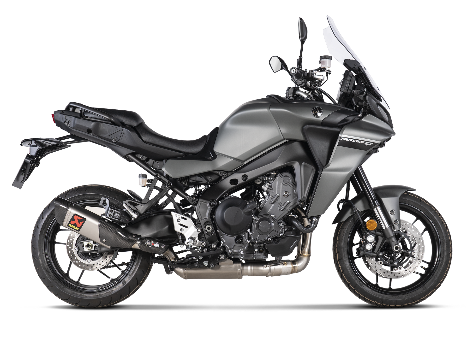 AKRAPOVIC S-Y9R13-HAPT-1 Yamaha Tracer 9 / GT / Plus (2021+) Exhaust System "Racing Line" (titanium) – Accessories in the 2WheelsHero Motorcycle Aftermarket Accessories and Parts Online Shop
