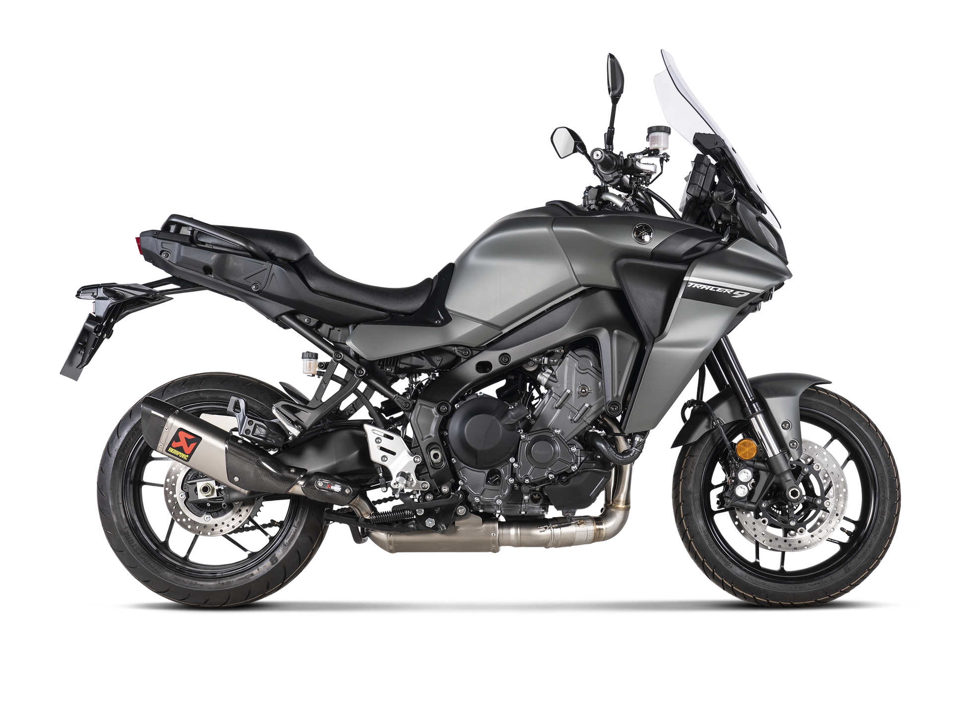 AKRAPOVIC S-Y9R13-HAPT/1 Yamaha Tracer 9 / GT / GT+ (2024+) Exhaust System "Racing Line" (titanium) – Accessories in the 2WheelsHero Motorcycle Aftermarket Accessories and Parts Online Shop