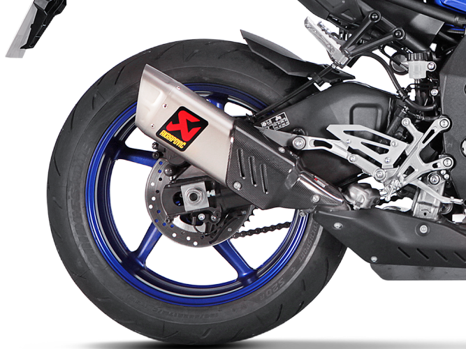 AKRAPOVIC S-Y10SO15-HAPT Yamaha MT-10 / FZ-10 (2021+) Slip-On Exhaust (titanium) – Accessories in the 2WheelsHero Motorcycle Aftermarket Accessories and Parts Online Shop