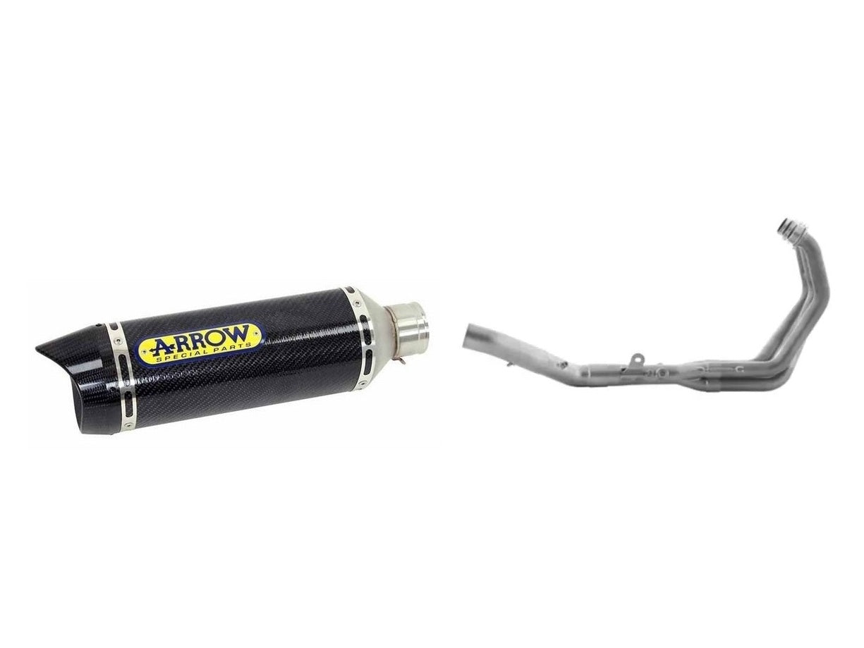 ARROW 71759MI+71931MK Yamaha MT09 (2021+) Carbon Full Exhaust System "Competition Evo Thunder" – Accessories in the 2WheelsHero Motorcycle Aftermarket Accessories and Parts Online Shop