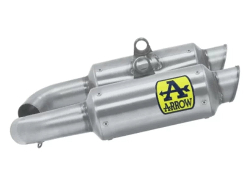 ARROW 71552GP Ducati Hypermotard 950 (19/21) Slip-on Exhaust "GP2" (titanium) – Accessories in the 2WheelsHero Motorcycle Aftermarket Accessories and Parts Online Shop