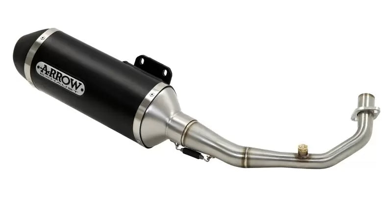 ARROW 53072MI+53525ANN Piaggio Vespa GTS300 HPE (2019+) Aluminum Full Exhaust System "Competition Evo Urban" (racing) – Accessories in the 2WheelsHero Motorcycle Aftermarket Accessories and Parts Online Shop