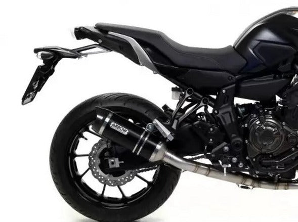 ARROW 71655MI+71817AKN Yamaha MT07 (2014+) Aluminum Full Exhaust System "Competition Evo Thunder" (racing) – Accessories in the 2WheelsHero Motorcycle Aftermarket Accessories and Parts Online Shop