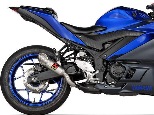 AKRAPOVIC S-Y3SO6-IVOSS Yamaha MT-03 / YZF-R3 (2022+ ) Slip-on Exhaust (SS) – Accessories in the 2WheelsHero Motorcycle Aftermarket Accessories and Parts Online Shop