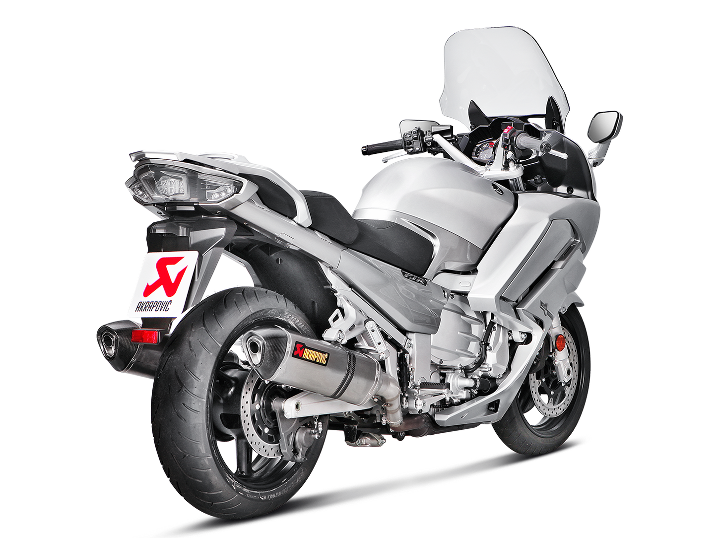AKRAPOVIC S-Y13SO3-HT Yamaha FJR1300 (2020+) Slip-on Exhaust (titanium) – Accessories in the 2WheelsHero Motorcycle Aftermarket Accessories and Parts Online Shop