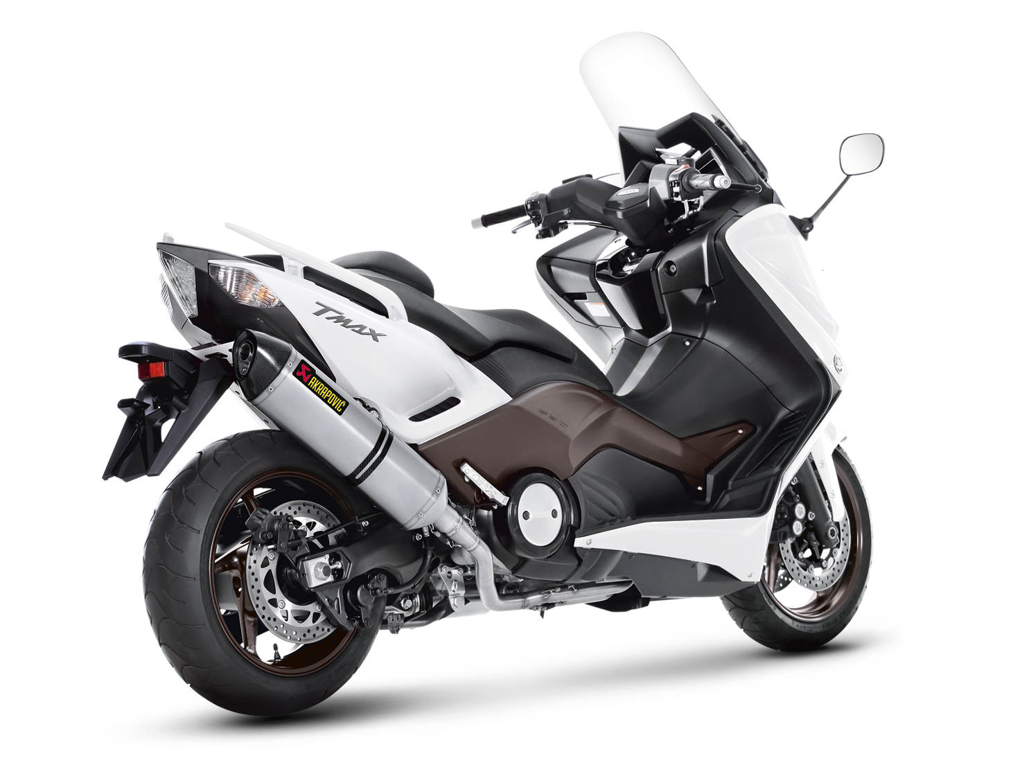 AKRAPOVIC S-Y5R2-RT Yamaha T-MAX (2016+) Exhaust System "Racing Line" (titanium) – Accessories in the 2WheelsHero Motorcycle Aftermarket Accessories and Parts Online Shop